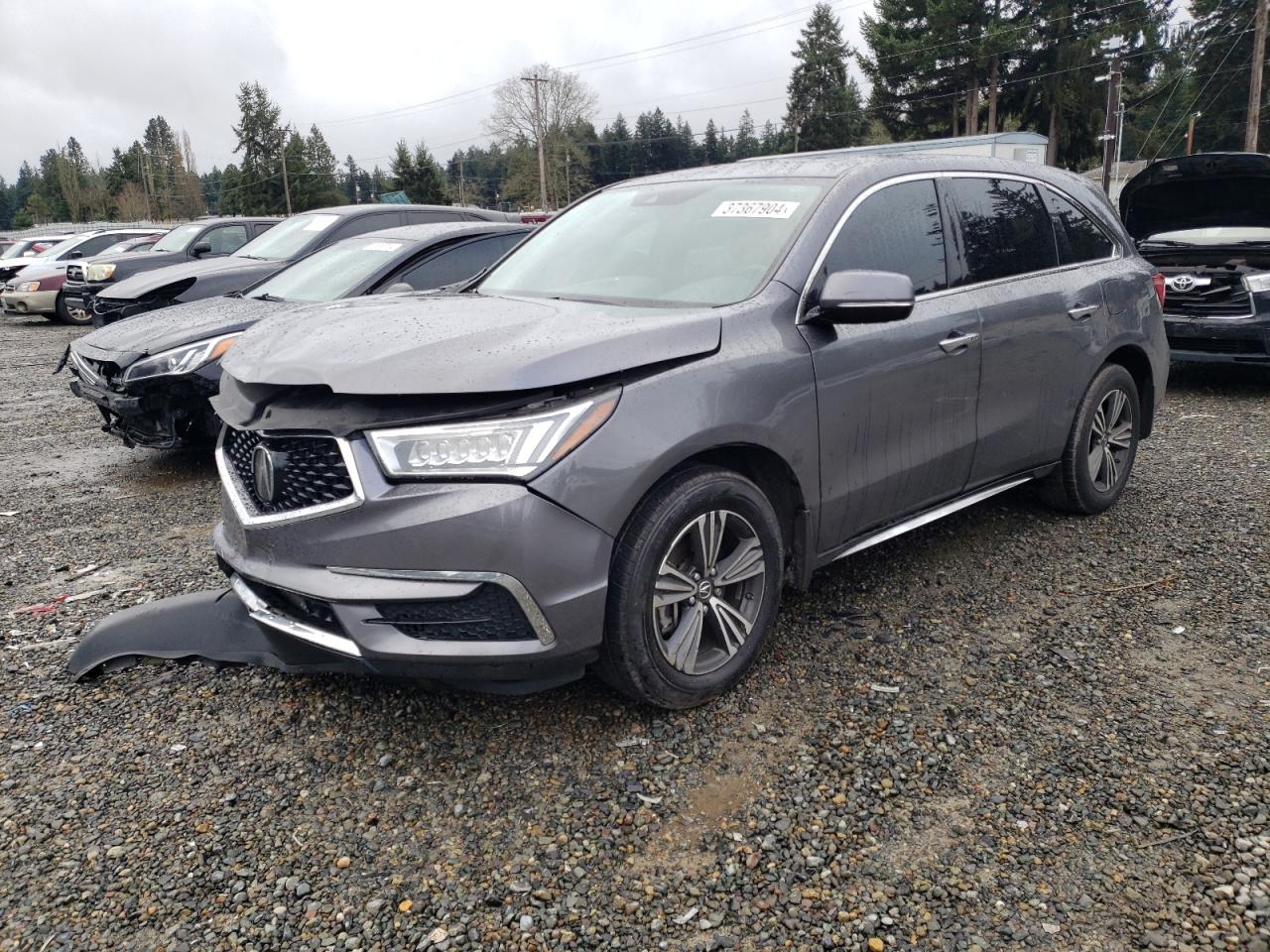 ACURA MDX 2018 5j8yd4h30jl014219