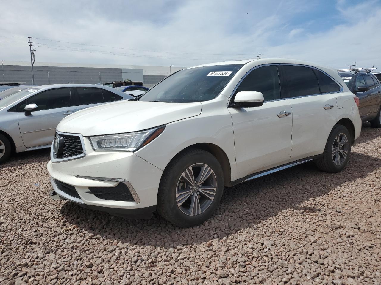 ACURA MDX 2019 5j8yd4h30kl004212