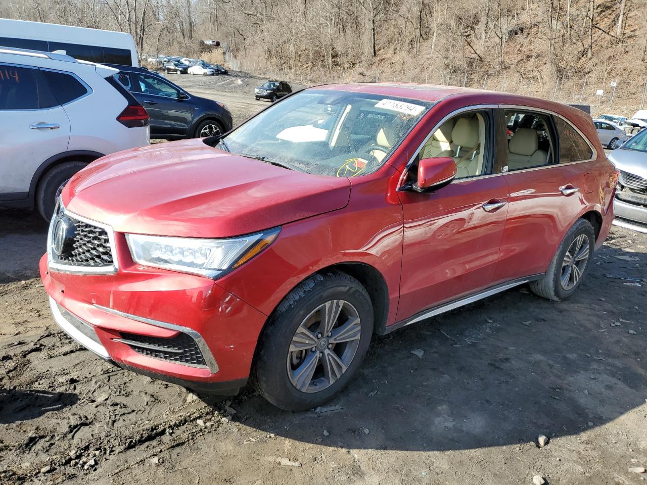 ACURA MDX 2019 5j8yd4h30kl022760