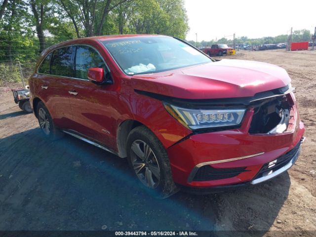 ACURA MDX 2019 5j8yd4h30kl036450