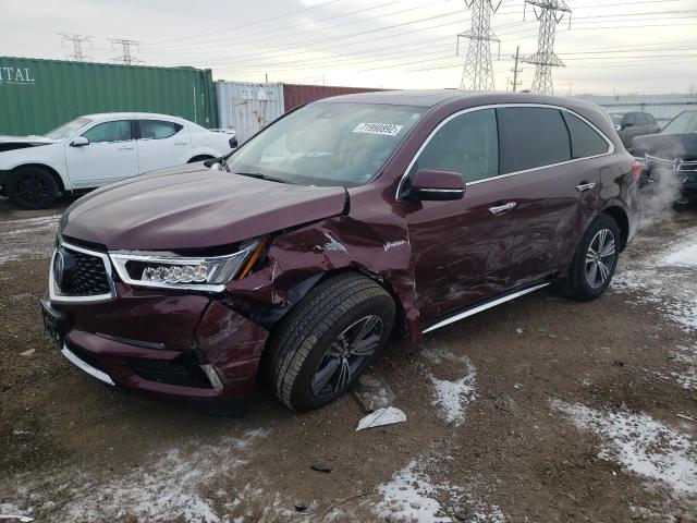 ACURA MDX 2018 5j8yd4h31jl019901