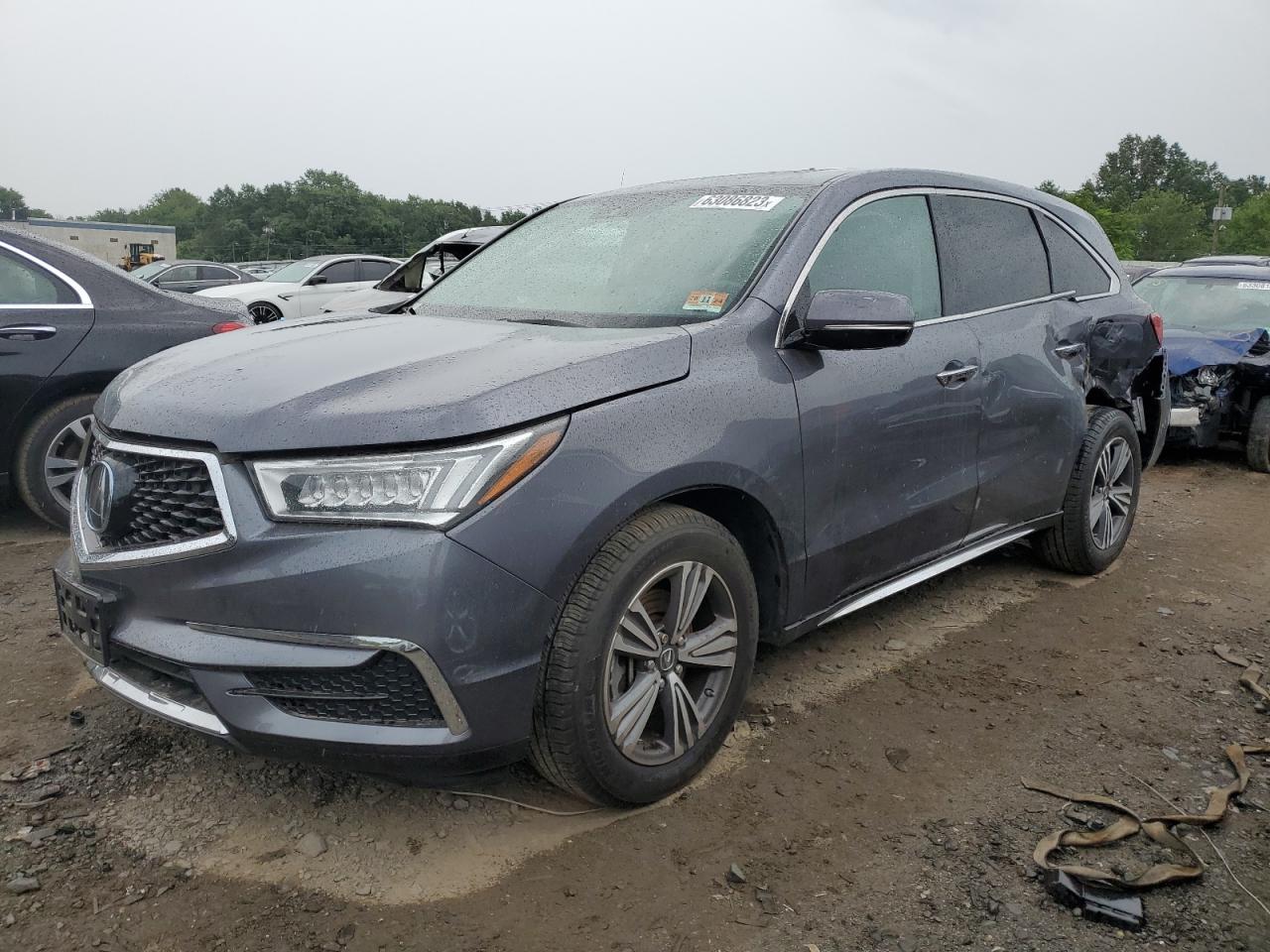 ACURA MDX 2017 5j8yd4h32hl008870