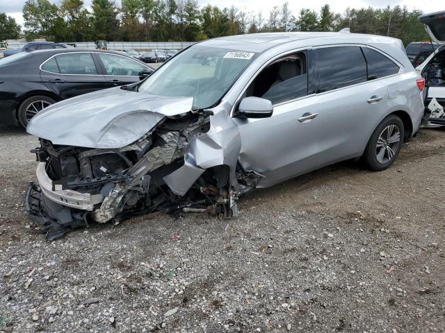 ACURA MDX 2017 5j8yd4h33hl005430