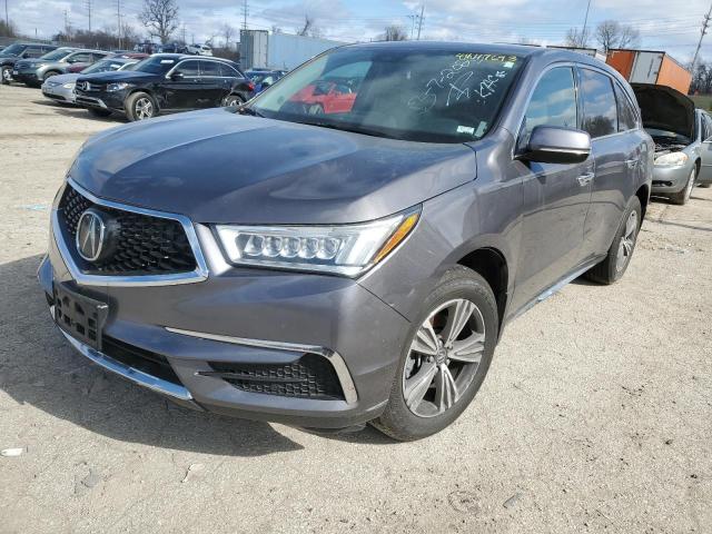 ACURA MDX 2017 5j8yd4h33hl007971