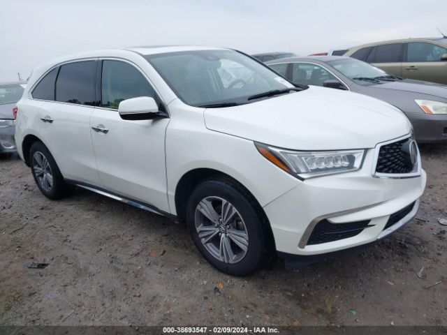 ACURA MDX 2019 5j8yd4h33kl026589