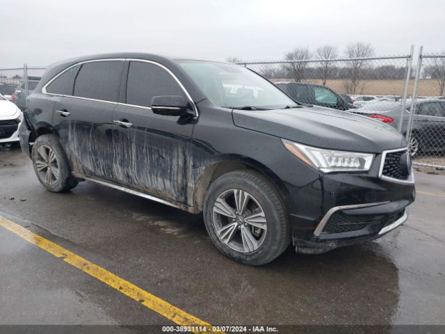 ACURA MDX 2019 5j8yd4h33kl027032