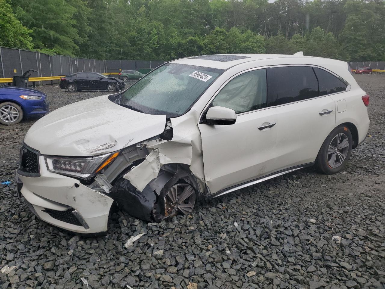 ACURA MDX 2019 5j8yd4h33kl029962