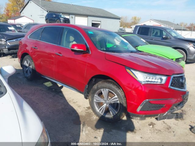 ACURA MDX 2019 5j8yd4h34kl017626