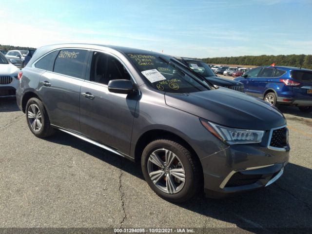 ACURA MDX 2019 5j8yd4h34kl037407