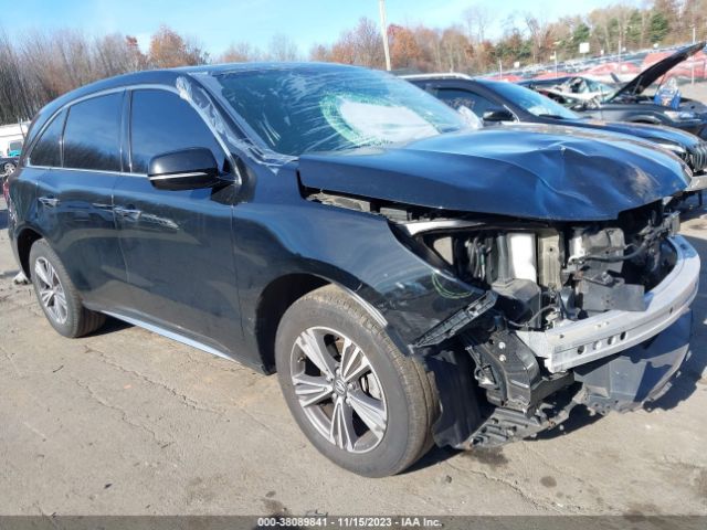 ACURA MDX 2017 5j8yd4h35hl000584