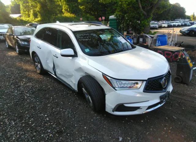 ACURA MDX 2019 5j8yd4h35kl037027