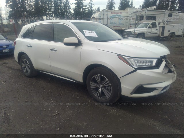 ACURA MDX 2017 5j8yd4h36hl003963