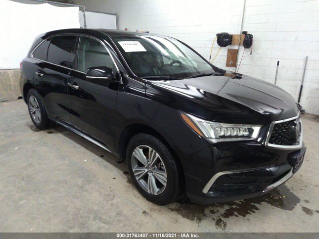 ACURA MDX 2019 5j8yd4h36kl027803