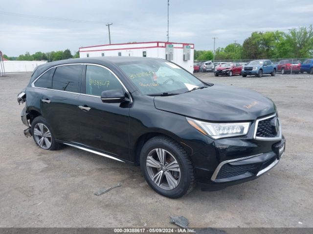 ACURA MDX 2019 5j8yd4h36kl028563