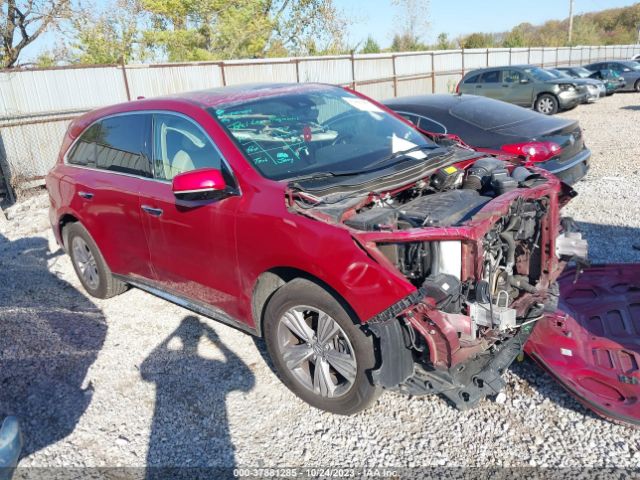 ACURA MDX 2019 5j8yd4h36kl037294