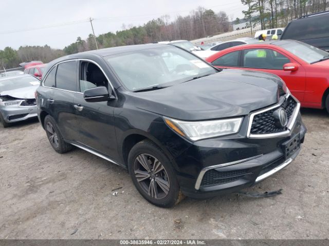 ACURA MDX 2017 5j8yd4h37hl002708