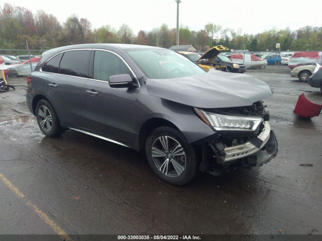 ACURA MDX 2018 5j8yd4h37jl016372