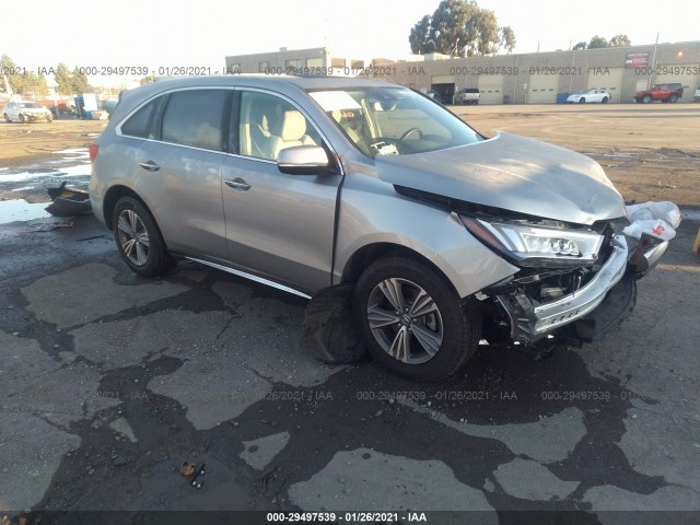 ACURA MDX 2019 5j8yd4h37kl031861