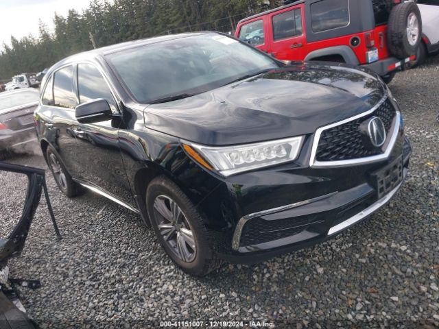 ACURA MDX 2019 5j8yd4h37kl036302