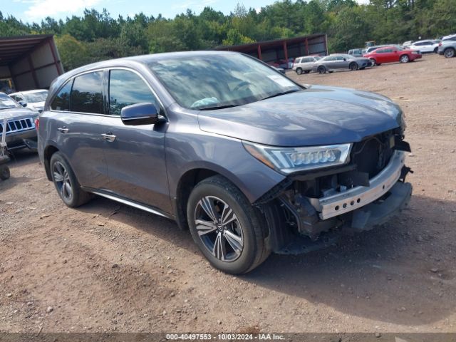 ACURA MDX 2017 5j8yd4h38hl000143