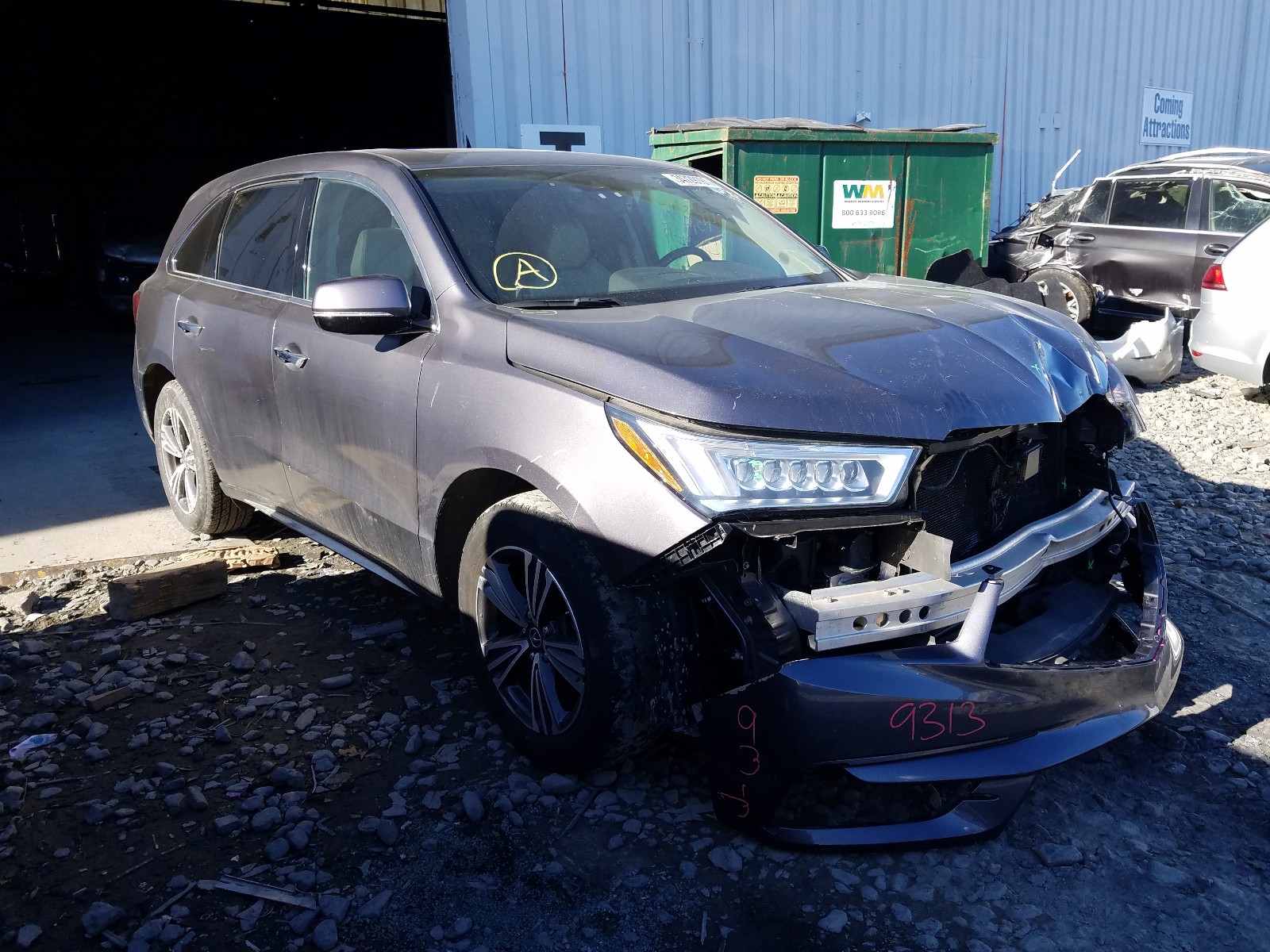 ACURA MDX 2018 5j8yd4h38jl020981