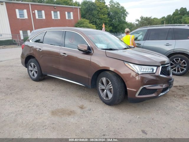 ACURA MDX 2019 5j8yd4h38kl002093