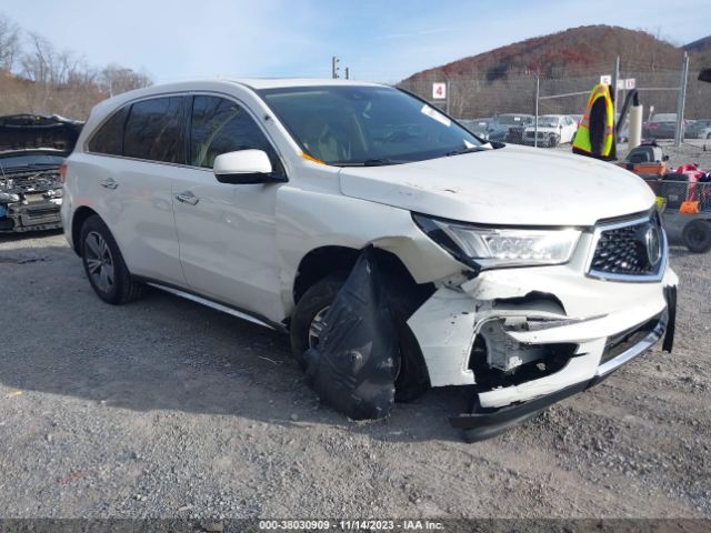 ACURA MDX 2019 5j8yd4h39kl001924