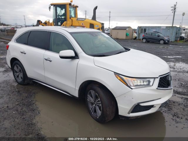 ACURA MDX 2018 5j8yd4h3xjl002353