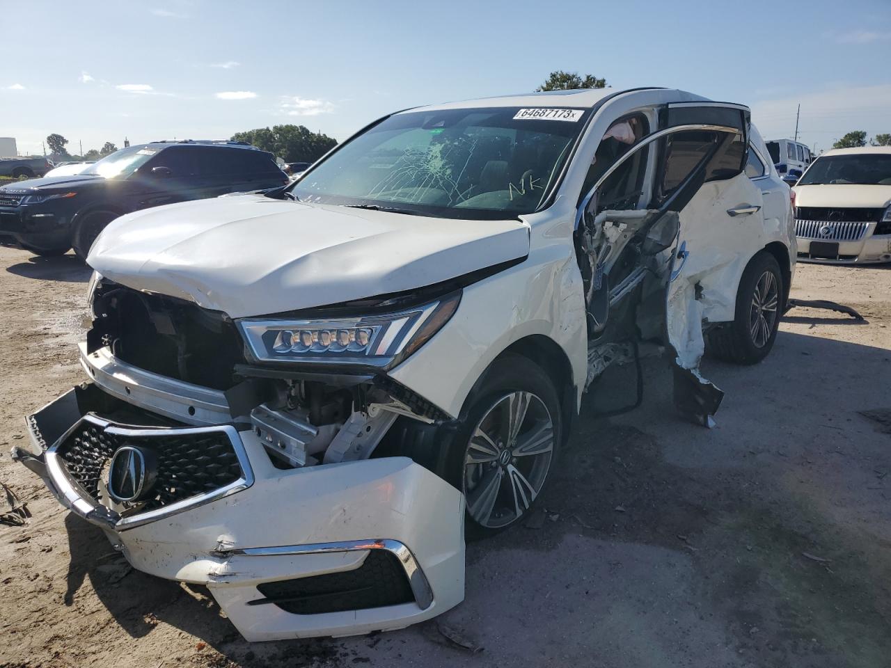 ACURA MDX 2018 5j8yd4h3xjl018701