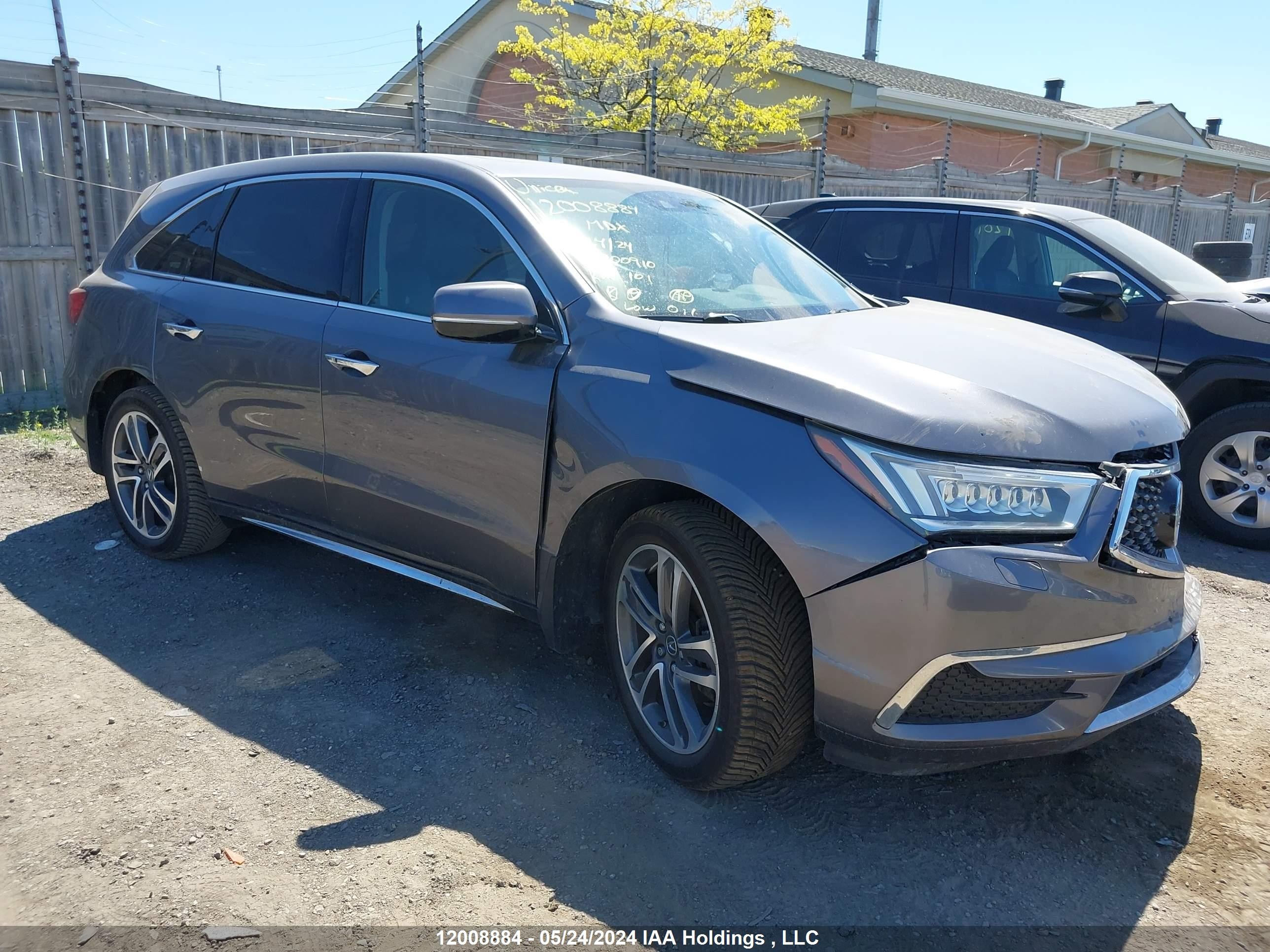 ACURA MDX 2018 5j8yd4h46jl800910