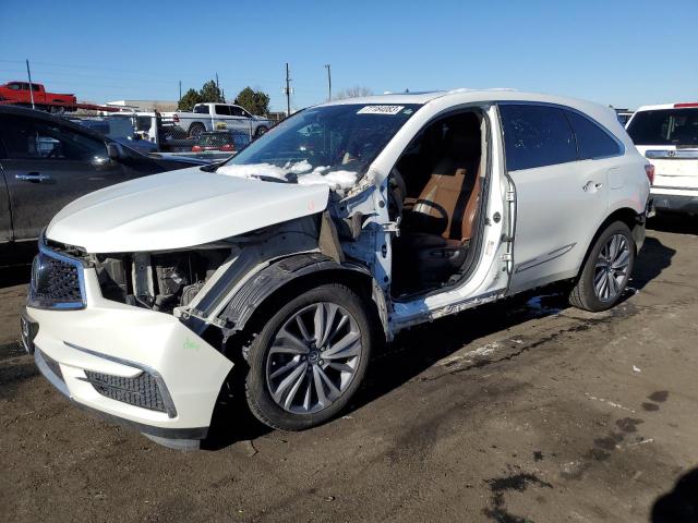 ACURA MDX 2017 5j8yd4h50hl006598