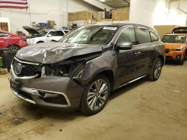 ACURA MDX 2018 5j8yd4h50jl010849