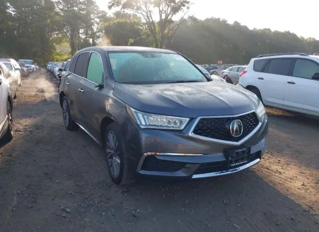 ACURA MDX 2017 5j8yd4h51hl003001