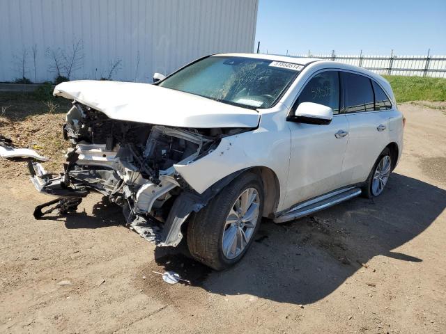 ACURA MDX 2017 5j8yd4h51hl003161