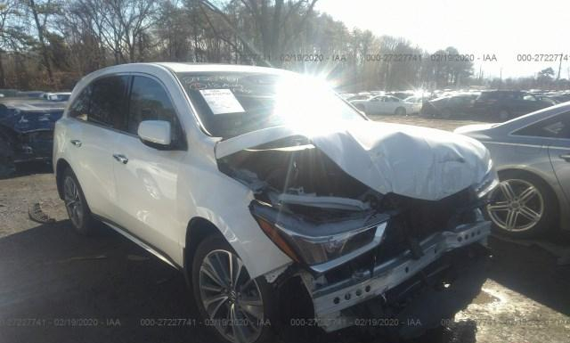 ACURA MDX 2018 5j8yd4h51jl004915