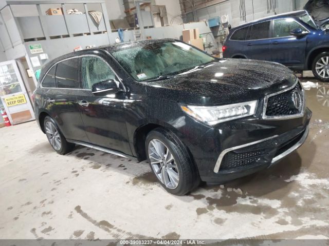 ACURA MDX TECHNO 2018 5j8yd4h52jl013817