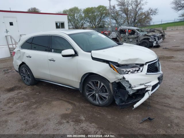 ACURA MDX 2019 5j8yd4h52kl009011