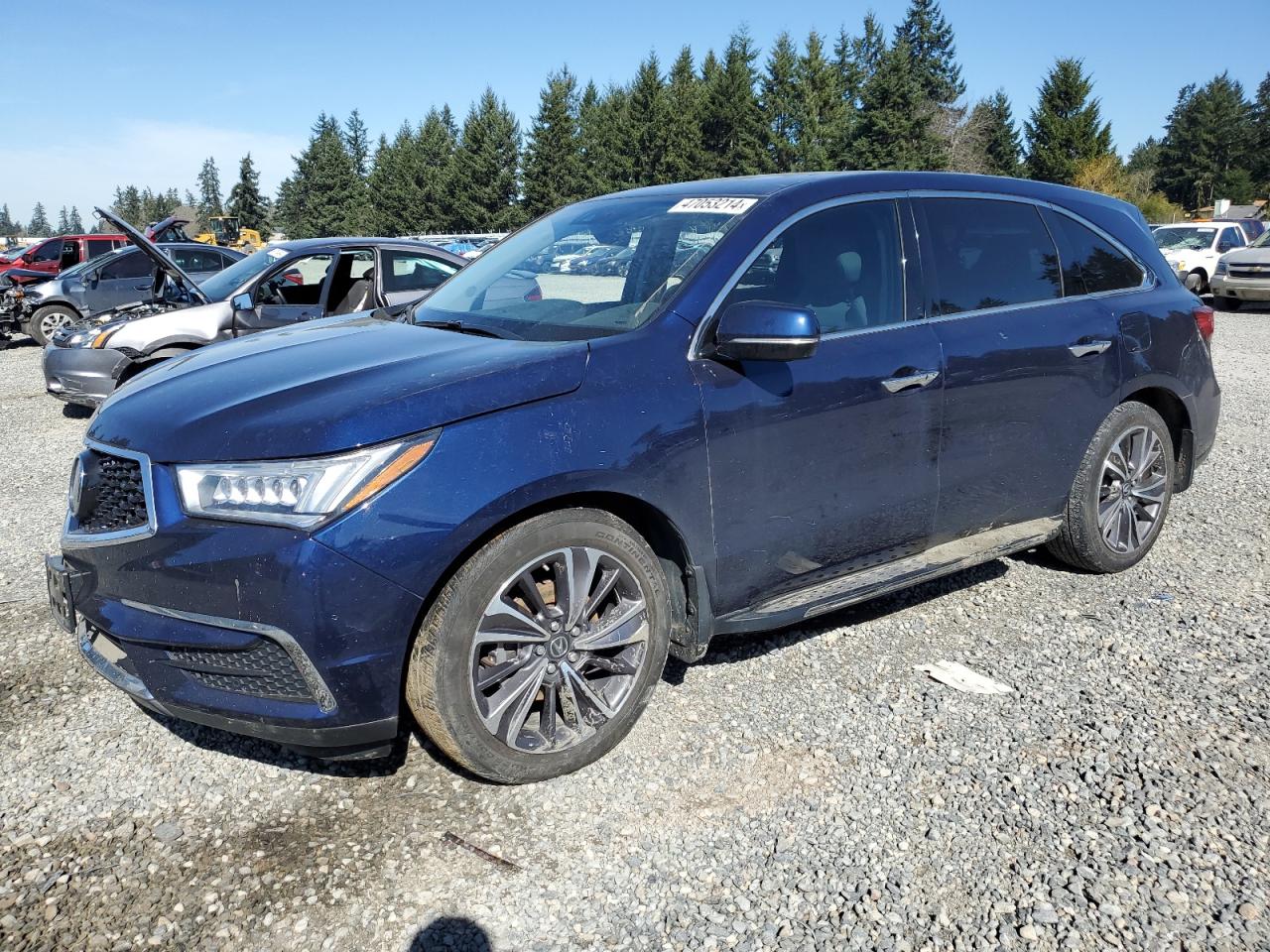 ACURA MDX 2019 5j8yd4h52kl027704