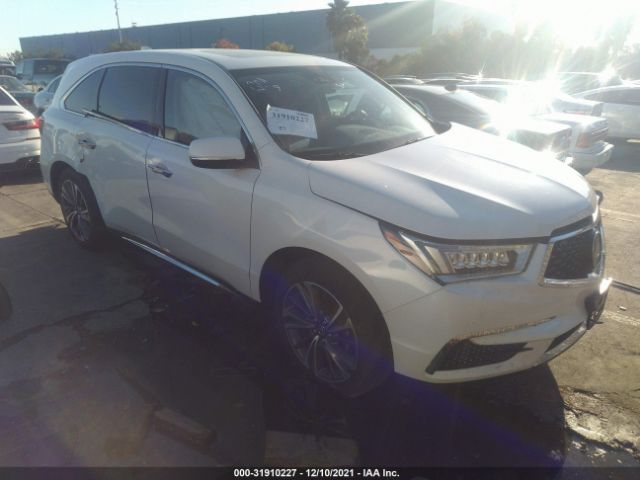 ACURA MDX 2019 5j8yd4h52kl027962