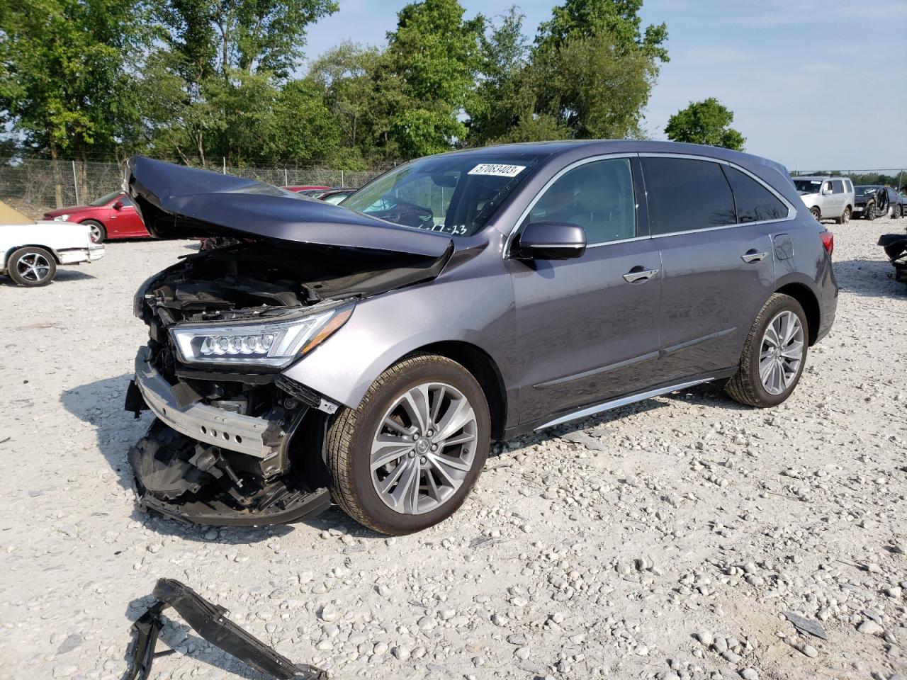 ACURA MDX 2017 5j8yd4h53hl004585