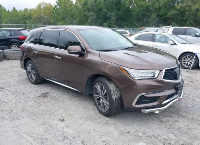 ACURA MDX 2018 5j8yd4h53kl015836