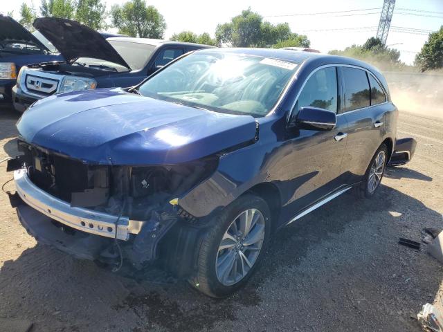 ACURA MDX TECHNO 2017 5j8yd4h54hl000819