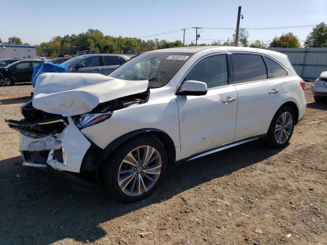 ACURA MDX 2017 5j8yd4h54hl006653