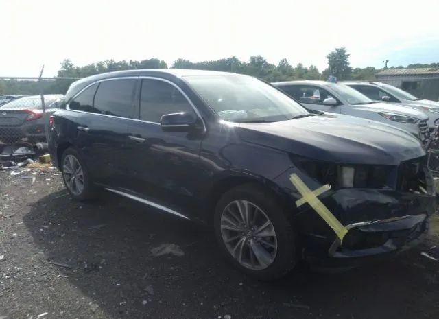 ACURA MDX 2017 5j8yd4h54hl008421