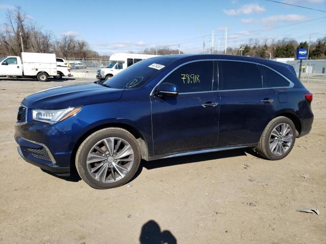 ACURA MDX 2018 5j8yd4h54jl018436