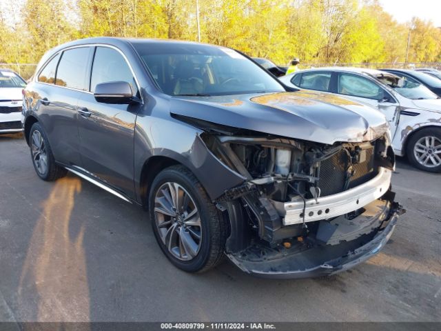 ACURA MDX 2018 5j8yd4h54jl025855