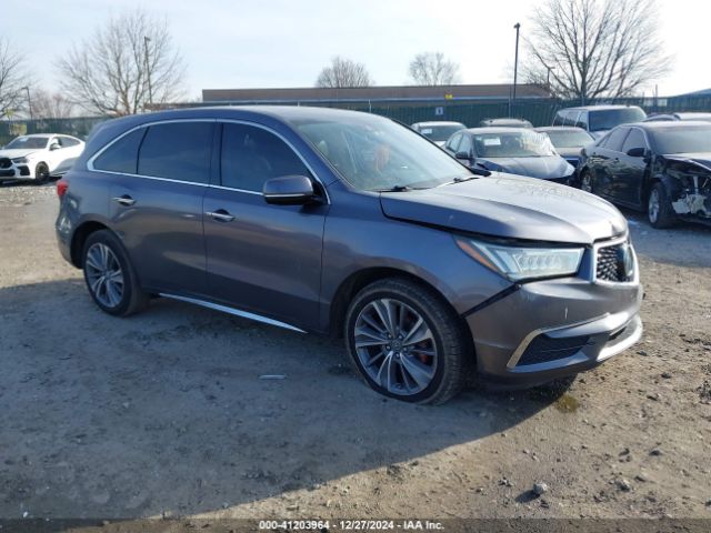 ACURA MDX 2017 5j8yd4h55hl001655