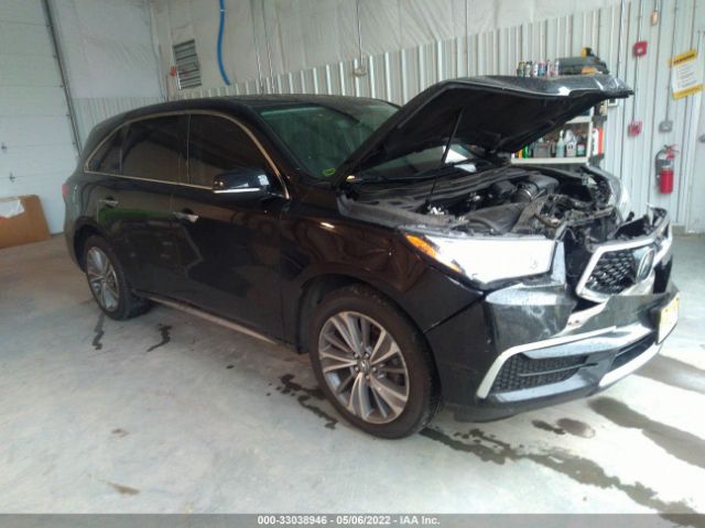 ACURA MDX 2018 5j8yd4h55jl000396