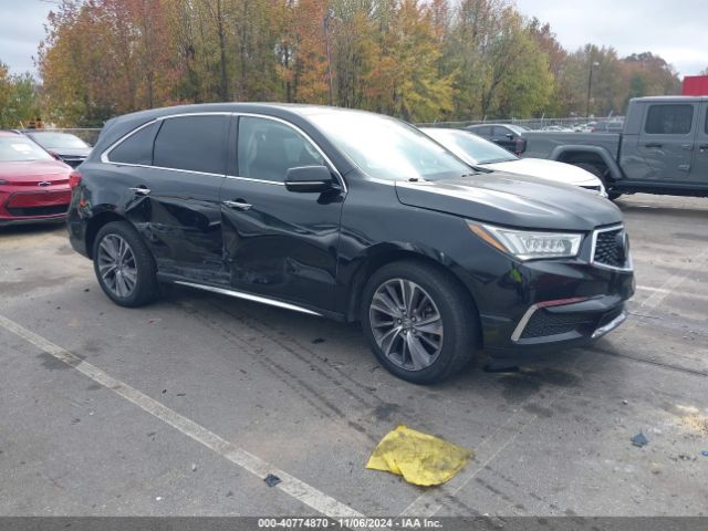 ACURA MDX 2018 5j8yd4h55jl009986