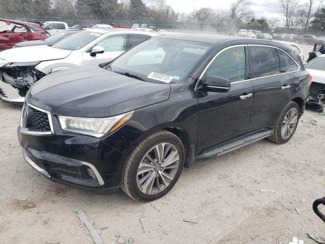 ACURA MDX 2018 5j8yd4h55jl016484